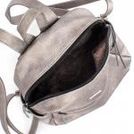 Сумка женская искусственная кожа ADEL-109/ММ (рюкзак),  1отдел,  серебро  223932