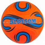 Мяч волейбольный INDIGO BLOSSOM любительский шитый (PVC Foamitex 1,6 мм), 1183/1184, оранжево-синий