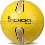 Мяч футбольный №5 INDIGO ACTIVATOR всепогодный  (PU прорезиненный), E00, желтый