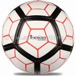 Мяч футбольный №5 INDIGO EXCLUSIVE тренировочный (PU SEMI), FG 5, бело-черный