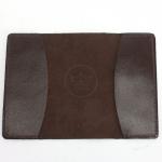 Обложка для паспорта PV-03 натуральная кожа коричневый св анилин (5631)  226037