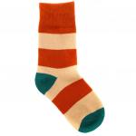 Детские носки 6-8 лет 19-22 см "Striped" Морковный