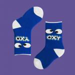 Детские носки утепленные 6-8 лет 19-22 см "Funny print" Oxy