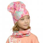 GFFX3160 шарф (модель "снуд") для девочек