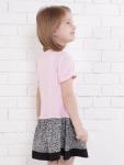 Платье детское GDR 02-108п  розовый/меланж