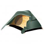 Палатка, серия Trekking Micro, зелёная, двухместная