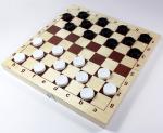 Игра настольная Шахматы и шашки (деревянная коробка, поле 29 см х 29 см)