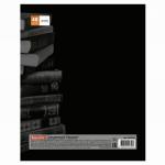 Тетрадь предметная "BLACK & BRIGHT" 48 л., глянцевый лак, ЛИТЕРАТУРА, линия, подсказ, BRAUBERG, 403555