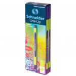 Ручка капиллярная SCHNEIDER (Германия) Line-Up, СИНЯЯ, трехгранная, линия 0,4мм, 191003