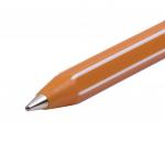 Ручка шариковая масляная PENSAN Officepen 1010, СИНЯЯ, корпус оранжевый, 1мм, линия 0,8мм, 1010/60