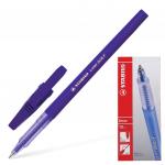 Ручка шариковая STABILO Liner, ФИОЛЕТОВАЯ, корпус фиолетовый, узел 0,7мм, линия письма 0,3мм, 808/55