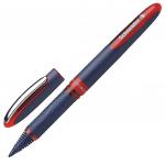 Ручка-роллер SCHNEIDER One Business, КРАСНАЯ, корпус темно-синий, узел 0,8мм, линия 0,6мм, 183002