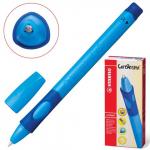 Ручка шариковая STABILO LeftRight, СИНЯЯ, для правшей, корпус синий, 0,8мм, линия 0,4мм,6328/1-10-41