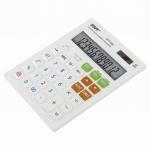 Калькулятор настольный STAFF STF-555-WHITE (205х154мм), CORRECT, TAX, 12 разрядов, двойное питание