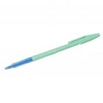 Ручка шариковая STABILO Liner Pastel, СИНЯЯ, корпус мятный, узел 0,7мм, линия 0,3мм, 808FP1041-2
