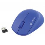 Мышь беспроводная LOGITECH M280, 1000dpi, USB, синяя, 910-004294/910-004290
