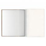 Скетчбук, белая бумага 100г/м2, 175х205мм, 80л, гребень, Италия, (A257715)