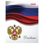 Дневник 5-11 класс, 48 л., твердый, BRAUBERG, глянцевая ламинация, с подсказом, "Символика", 105568