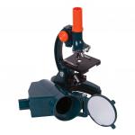 Микроскоп детский LEVENHUK LabZZ M3, 300-1200 крат, монокулярный, 3 объектива, проектор, 69741