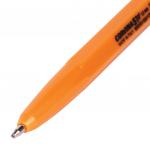 Ручка шариковая CORVINA (Италия) 51 Vintage, КРАСНАЯ, корпус оранжевый, 1мм, линия 0,7мм, 40163/03G