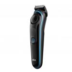 Триммер для бороды и усов BRAUN BT3040, 39 настроек длины (1-20мм), сеть+аккумулятор, черный/синий