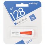 Флэш-диск 128GB SMARTBUY Iron USB 3.0, белый/красный, SB128GBIR-W3