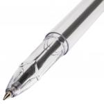 Ручка шариковая настольная ОФИСМАГ Стенд-Пен2, СИНЯЯ, пружинка, корпус черный, 0,5мм, 142166