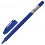 Ручка шариковая с грипом ОФИСМАГ, СИНЯЯ, корпус синий, узел 0,7мм, линия письма 0,35мм, 141293