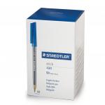 Ручка шариковая STAEDTLER Stick Document, СИНЯЯ, корпус прозрачный, 1,2мм, линия 0,5мм, 430 M 03