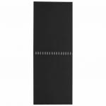 Скетчбук, черная бумага 120 г/м2, 205х290 мм, 20 л., гребень, жёсткая подложка, BRAUBERG ART "DEBUT", 110995