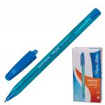 Ручка шариковая PAPER MATE Inkjoy 100, ГОЛУБАЯ, корпус тониров. голубой, 1,2мм, линия 1мм, S0977340