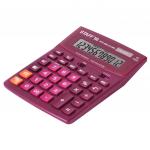 Калькулятор настольный STAFF STF-888-12-WR (200х150мм) 12 разр., двойное питание, БОРДОВЫЙ, 250454