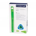 Текстовыделитель STAEDTLER (Германия) "Triplus", НЕОН ЗЕЛЕНЫЙ, трехгранный, линия 2-5 мм, 3654-5