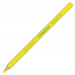 Текстовыделитель-карандаш сухой STAEDTLER (Германия), НЕОН ЖЕЛТЫЙ, трехгранный, 4 мм,128 64-1