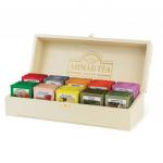 Чай AHMAD "Contemporary" набор в деревянной шкатулке, ассорти 10 вкусов по 10 пакетиков по 2г, Z583