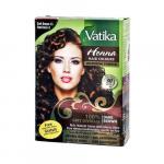 Хна для волос Vatika Henna Dark BROWN (темно-коричневая)(6*10 гр)