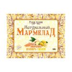 Мармелад натуральный без сахара Морковь-имбирь-лимон, 160 г