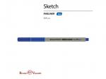 Ручка капилярная Файлайнер с грипом SKETCH 0.4 мм, синяя 36-0002