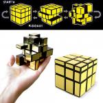 Головоломка FANXIN 581-5.7 (2) Кубик 3х3 Золотой