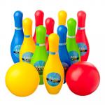 SILAPRO Набор для игры в боулинг 12 пр (кегли 16,5см, шар d9см), пластик