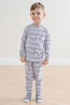 Пижама детская Кис-кис футболка  длинный  рукав+брюки