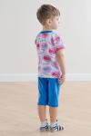 Пижама детская Тачки короткий рукав+бриджи