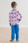 Пижама детская Тачки длинный  рукав+брюки