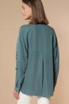 Блузка из вискозы с полотняным плетением, D29.665