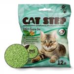 Наполнитель комкующийся растительный CAT STEP Tofu Green Tea, 6 л