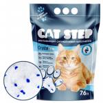 Наполнитель впитывающий силикагелевый CAT STEP Crystal Blue, 7,6 л