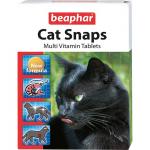 Беафар Пищевая добавка «Cat snaps» для кошек, 75 шт. (12550)