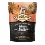 Carnilove 1,5 кг NEW Salmon & Turkey for Large BreedAdult беззернов. для взросл. собак крупн. пород, 150828