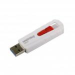 Флэш накопитель USB 16 Гб Smart Buy IRON (white/red) 3.0 98786