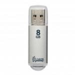 Флэш накопитель USB  8 Гб Smart Buy V-Cut (silver) 22959